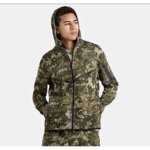 Nike Tech Fleece Windrunner Full-Zip Hoodie (Camouflage) XS Men’s HV5055-276